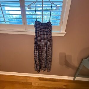 Anthropologie Multicolor Plaid Dress